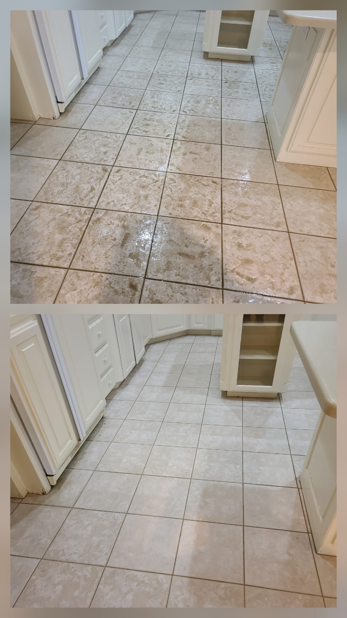 Tile and Grout Cleaning by Granbury Carpet Cleaning.