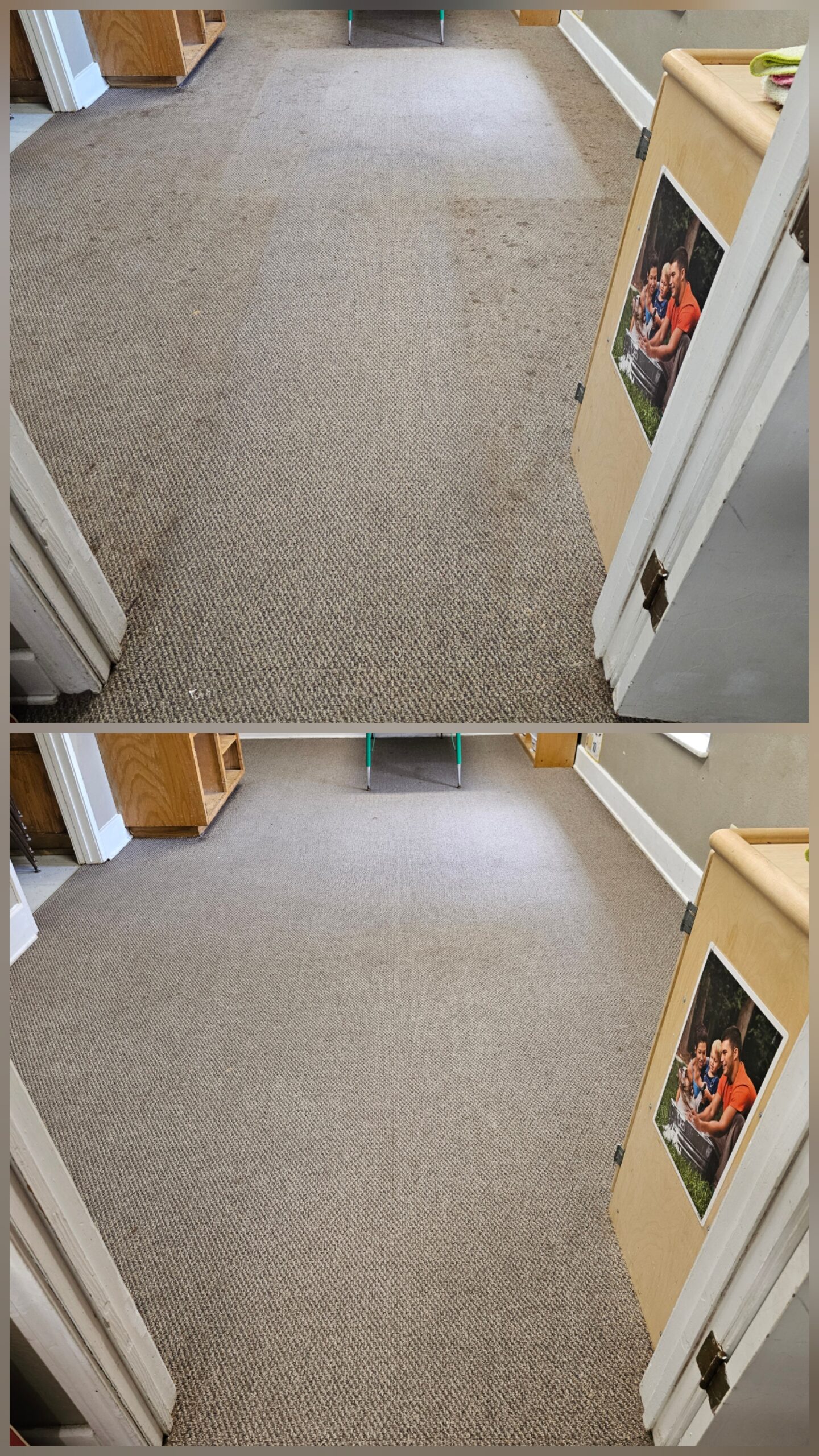 VLM carpet cleaning by Granbury Carpet Cleaning.