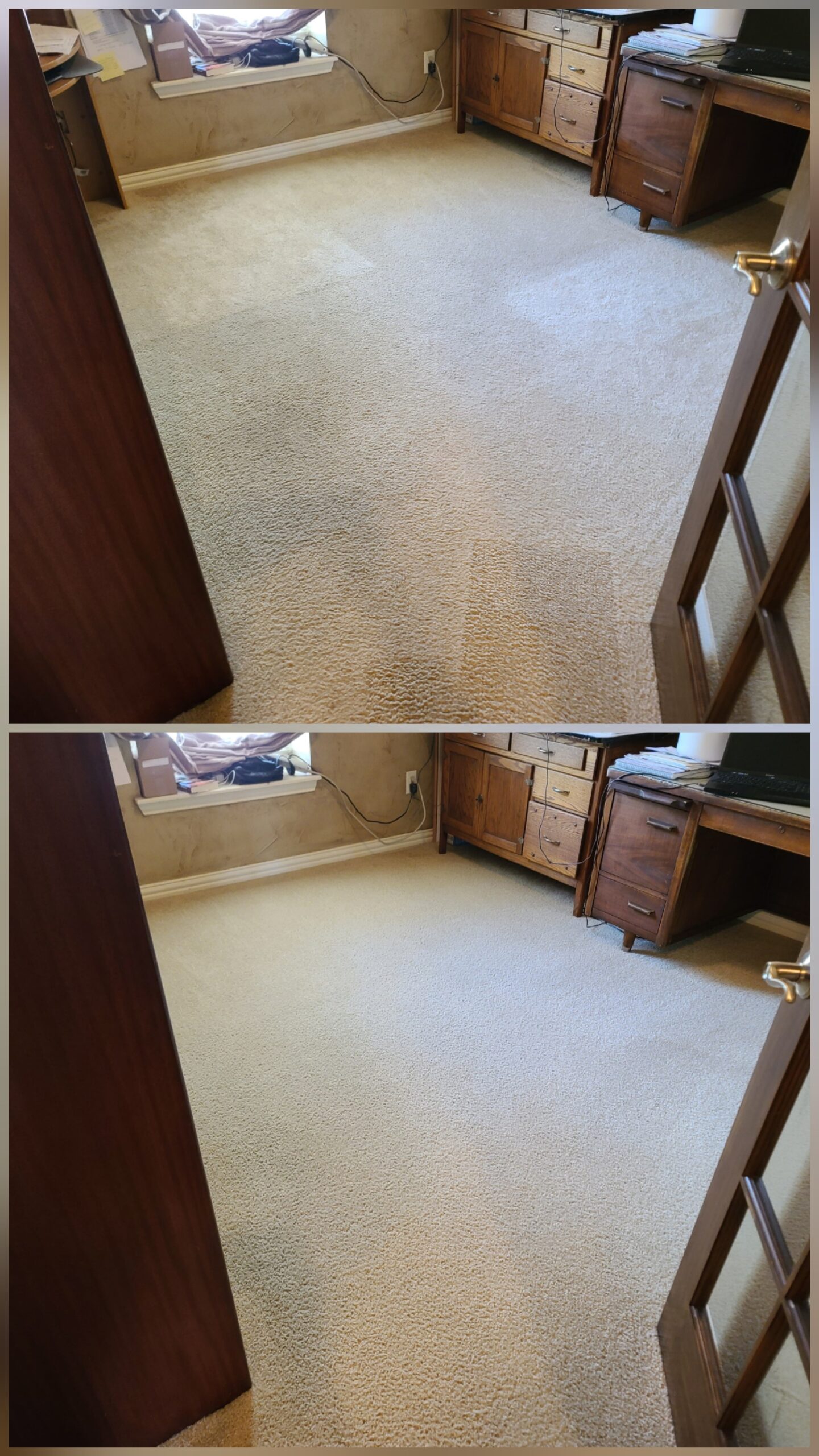 VLM carpet cleaning by Granbury Carpet Cleaning.