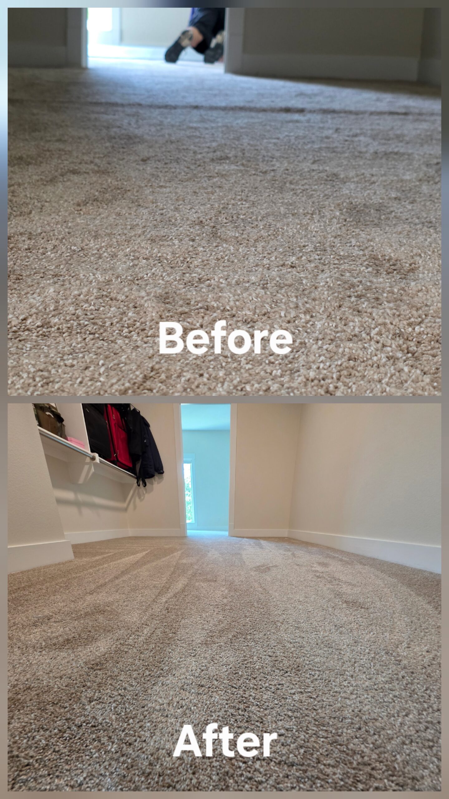 Carpet stretching by Granbury Carpet Cleaning.