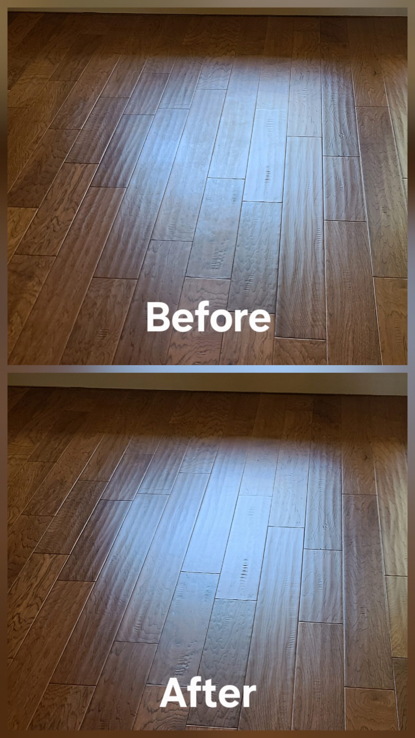Wood floor cleaning by Granbury Carpet Cleaning.